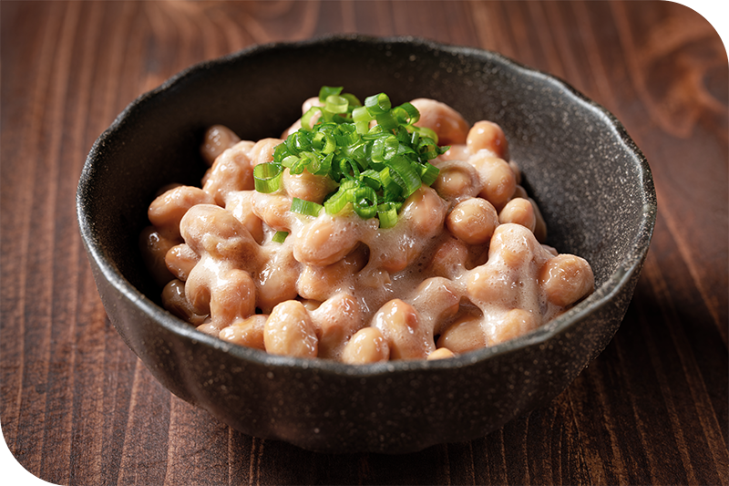 Natto is high in Vitamin K2